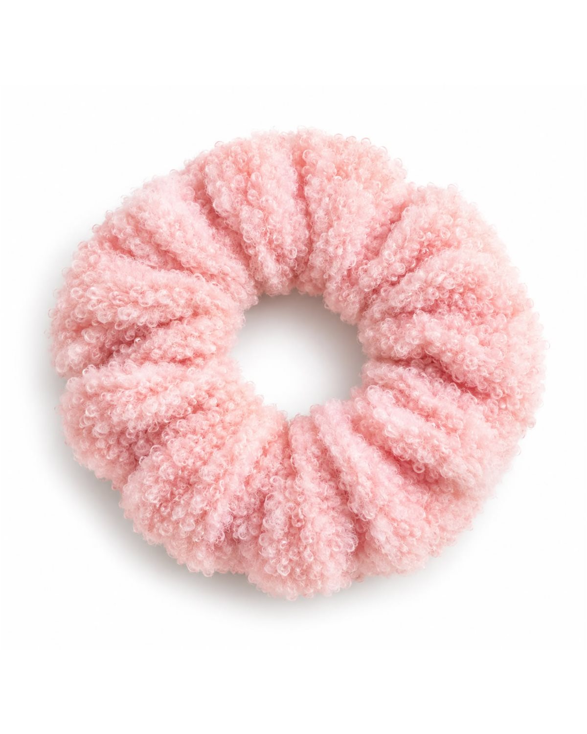 Baby Pink Cloud Scrunchie - 베이비 핑크 클라우드 스크런치
