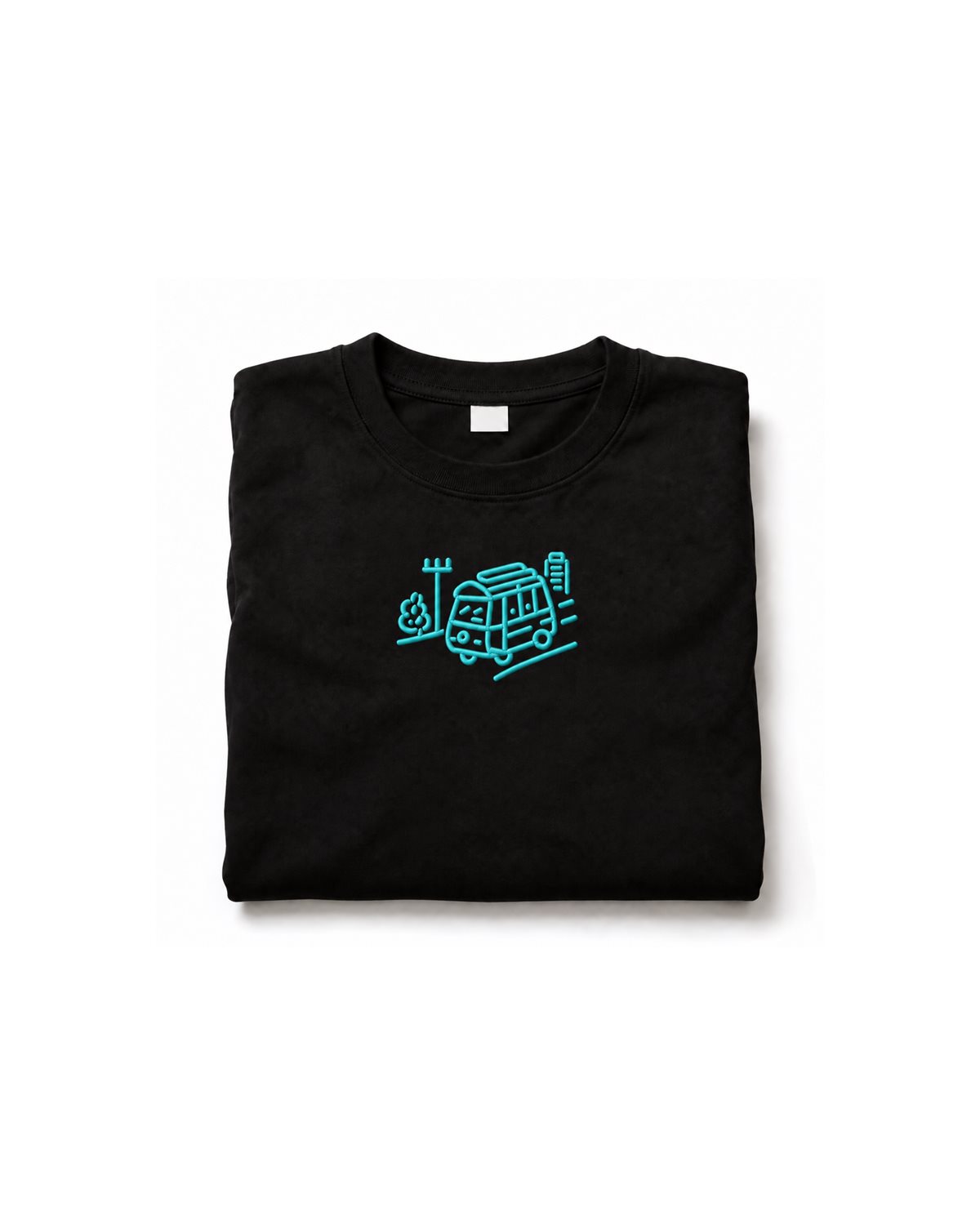 Blue Sketch Tee - 블루 스케치 티