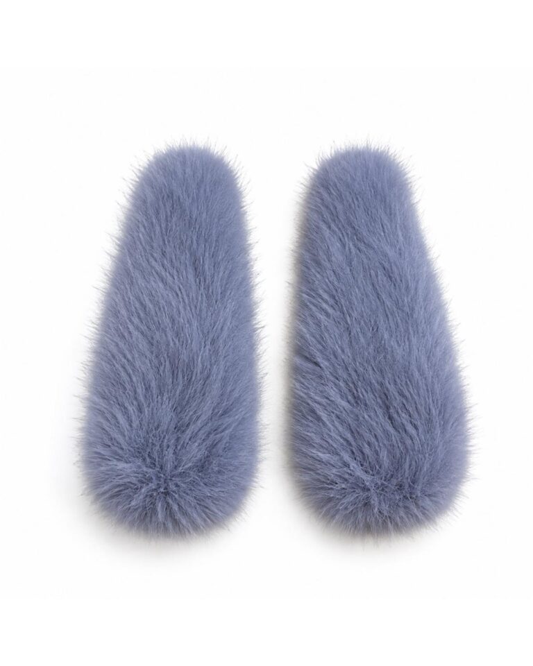 Blueberry Fur Clips - 블루베리 퍼 클립