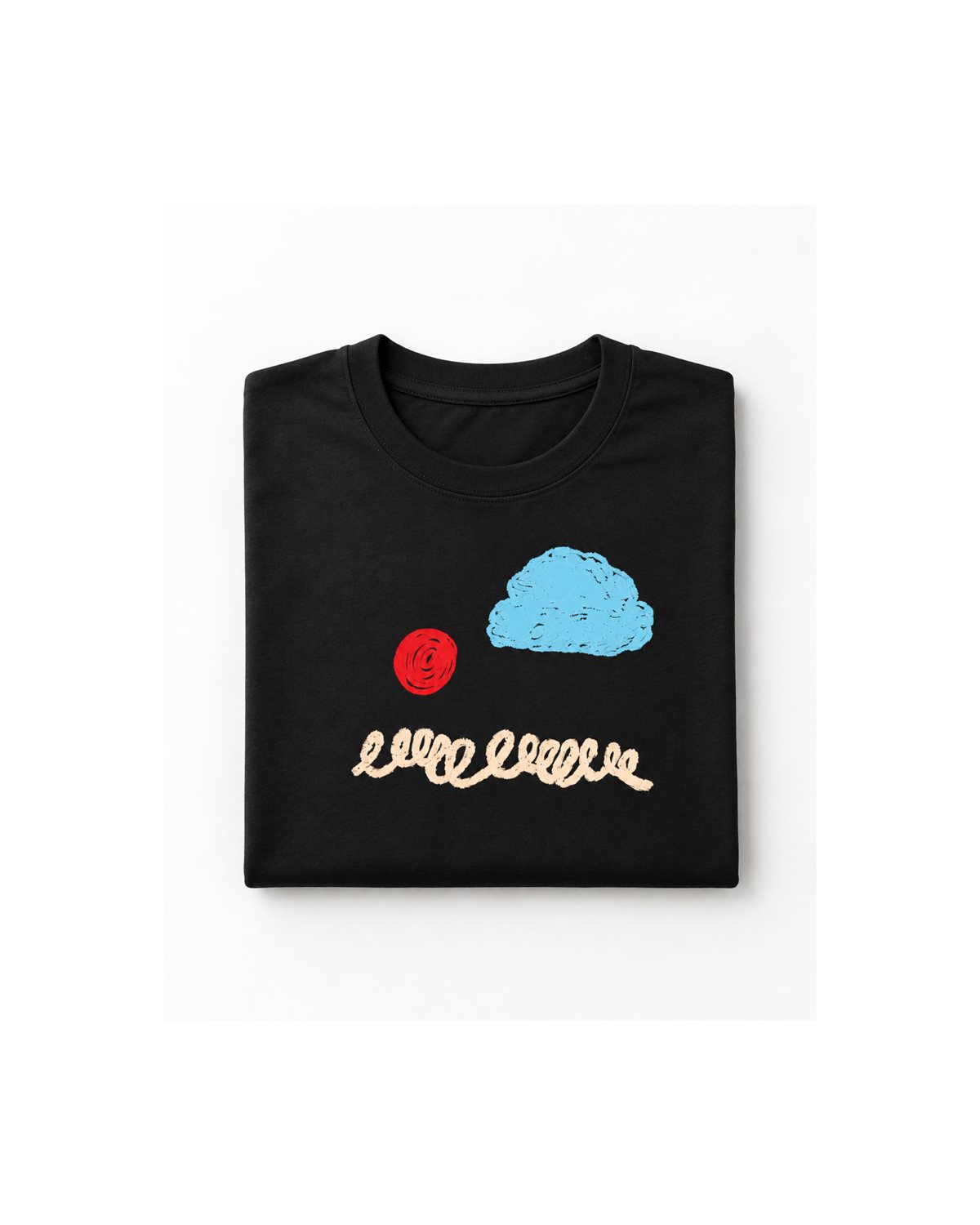 Cloud Line Tee - 클라우드 라인 티