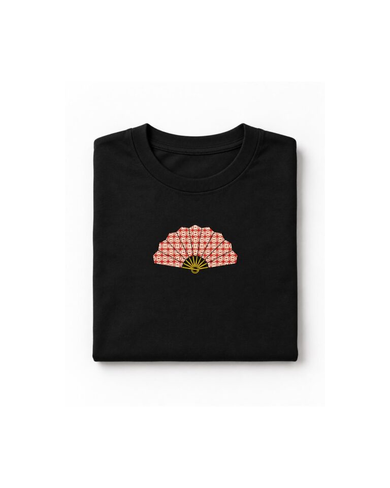 Folding Fan Tee - 폴딩 팬 티