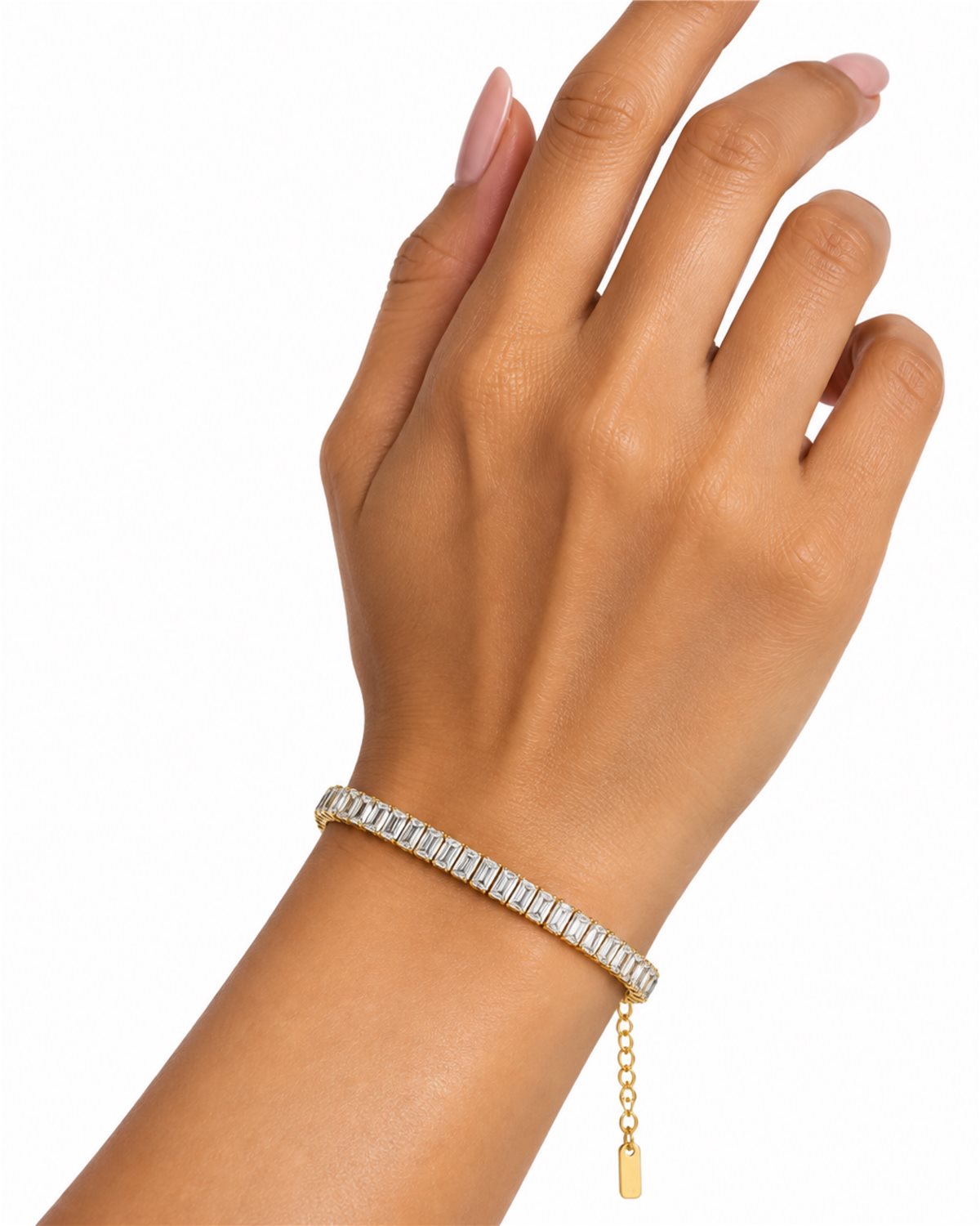 Golden Ice Line Bracelet - 골든 아이스 라인 브레이슬릿