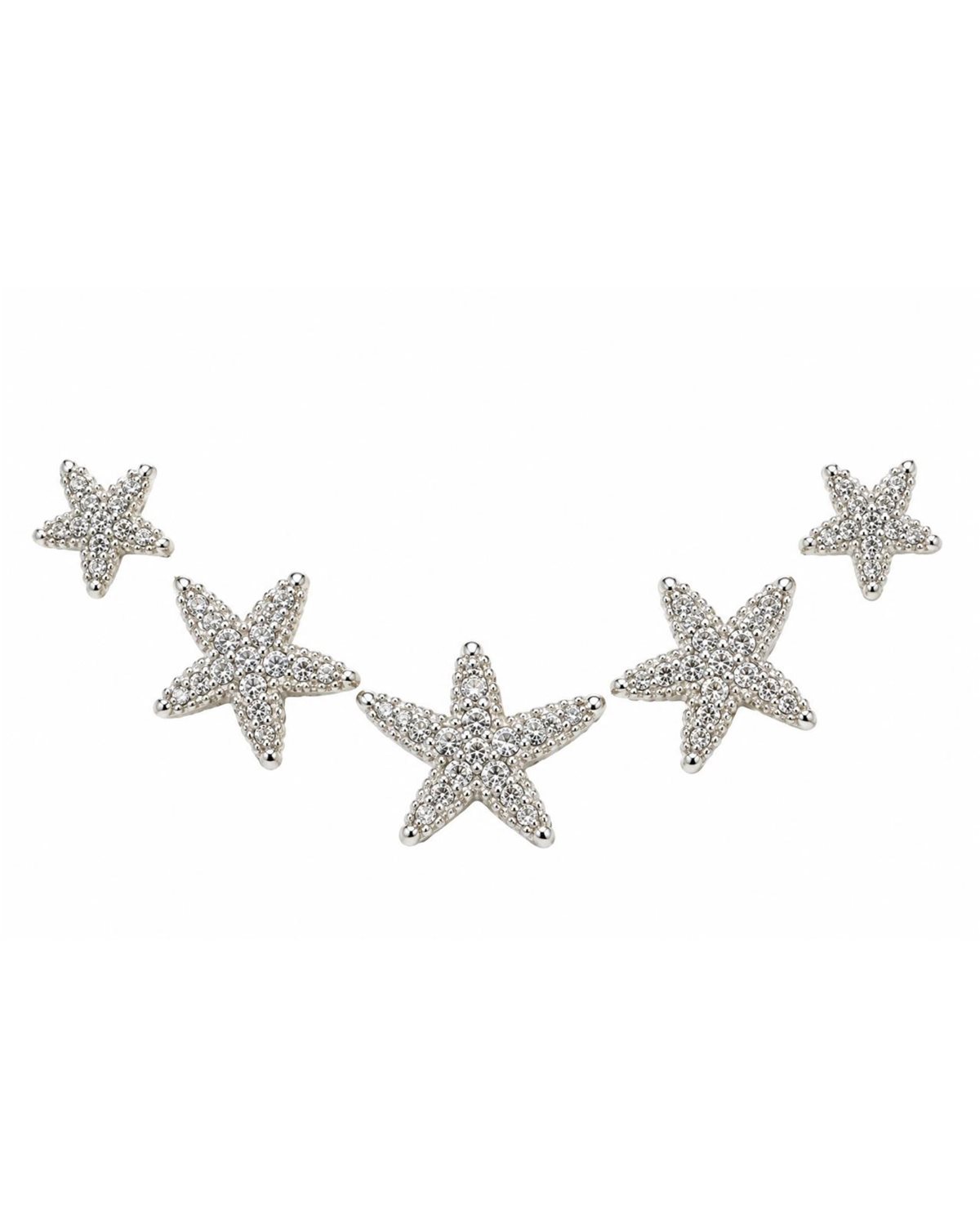 Mini Star Trail Earrings (Set of 3 Pairs) - 미니 스타 트레일 이어링