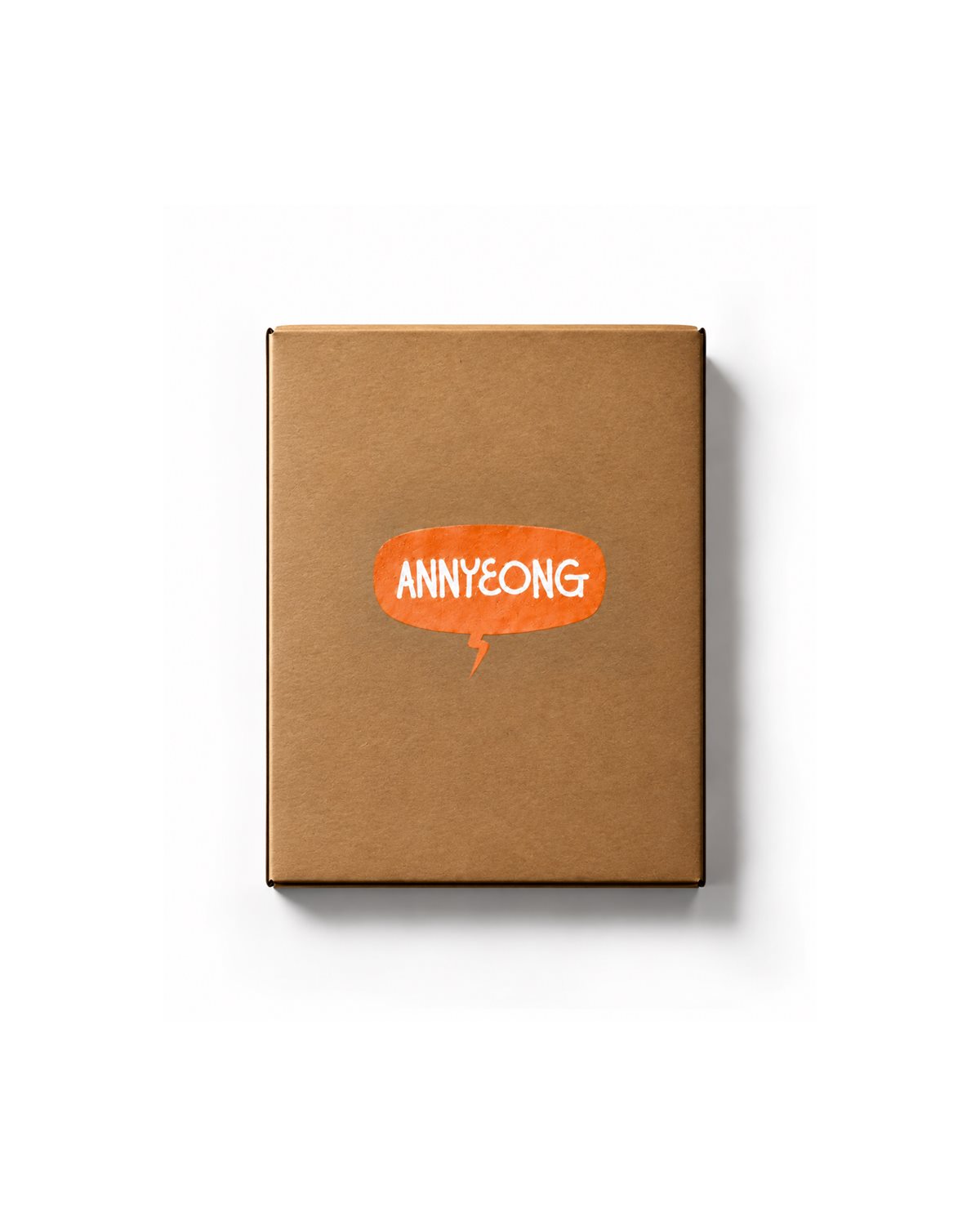 Orange Annyeong Tee - 오렌지 안녕 티 - Image 2