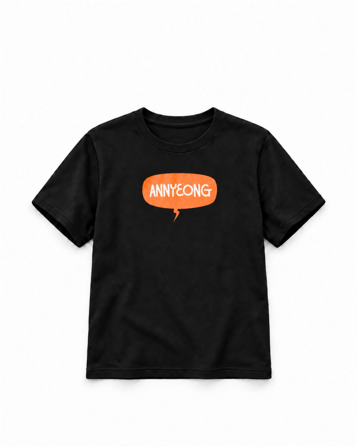 Orange Annyeong Tee - 오렌지 안녕 티 - Image 3